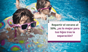 ¿Es lo mejor para tus hijos tras la separación repartir el verano al 50%?